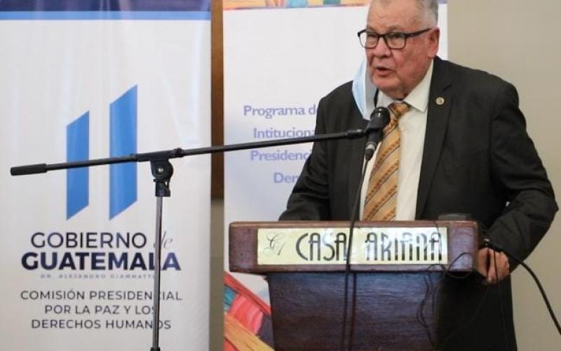 El director ejecutivo, licenciado Rigoberto Casasola Roldán, presidió la delegación del Estado de Guatemala que participó en la audiencia ante la CIDH, para abordar el tema: “Situación de los Derechos Humanos de Operadores de Justicia e Independencia Judicial en Guatemala”.