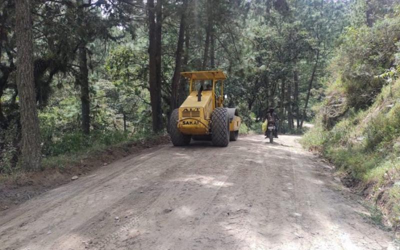 Avanzan las tareas de mantenimiento en Malacatancito