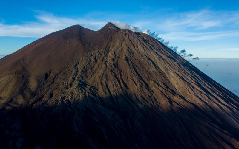 VISTA DEL VOLCÁN PACAYA (FOTO DE ARCHIVO)