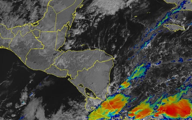 Imagen satelital. Fuente: NOAA.