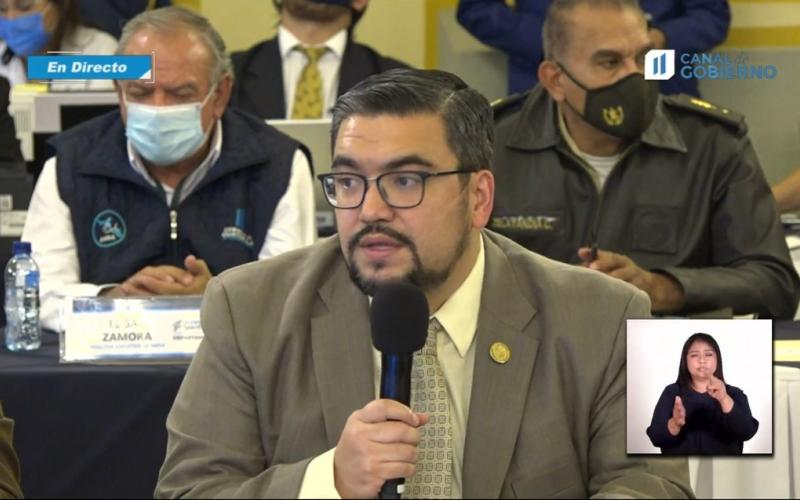 Alberto Pimentel Mata, Ministro de Energía y Minas.