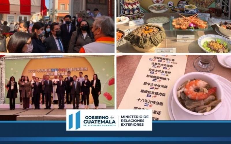 Embajada promociona productos guatemaltecos en la República de China (Taiwán)