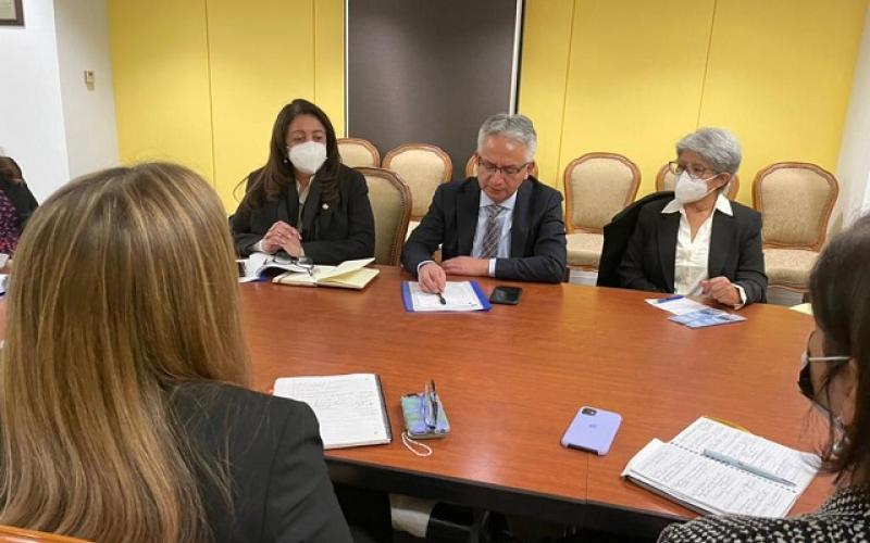 Embajada en EE. UU. y Misión Permanente ante la OEA participan en presentación de avances sobre alimentación escolar