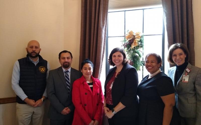 Consulado en Columbus, EE. UU., aborda con autoridades temas de salud en favor de guatemaltecos