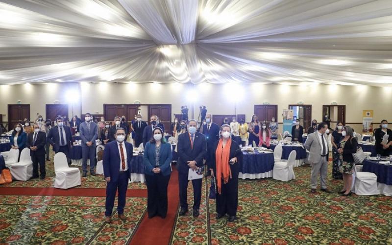 Hoy presentaron los resultados del año.