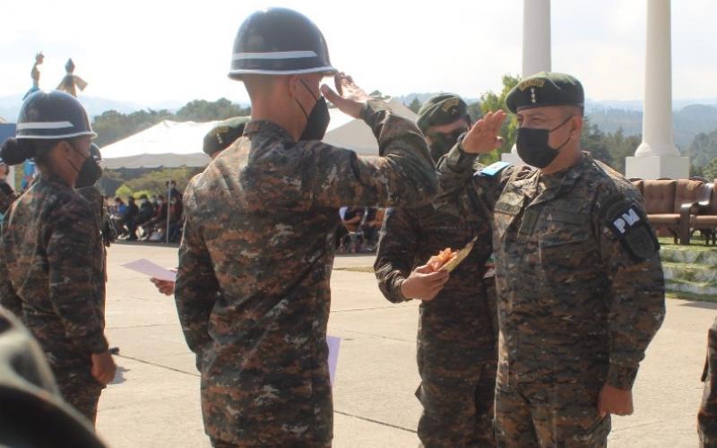  Clausura del entrenamiento especializado de Policía Militar