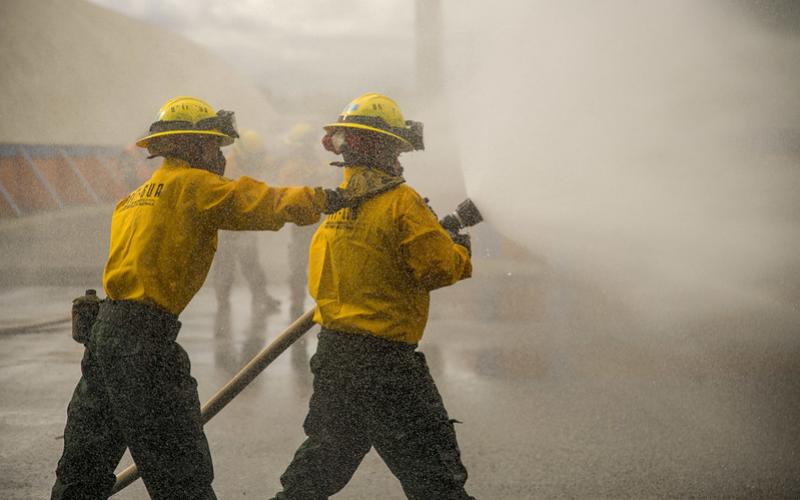 Brigada de Respuesta a Incendios Forestales -BRIF/GUA- de la CONRED está preparada para la Temporada de Incendios Forestales 2021-2022.