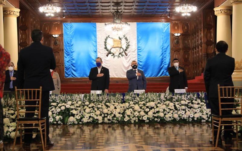 Presidente Alejandro Giammattei 