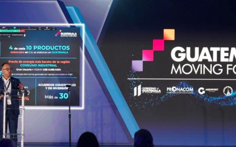 Comisionado Rolando Paiz presente ventajas competitivas de Guatemala