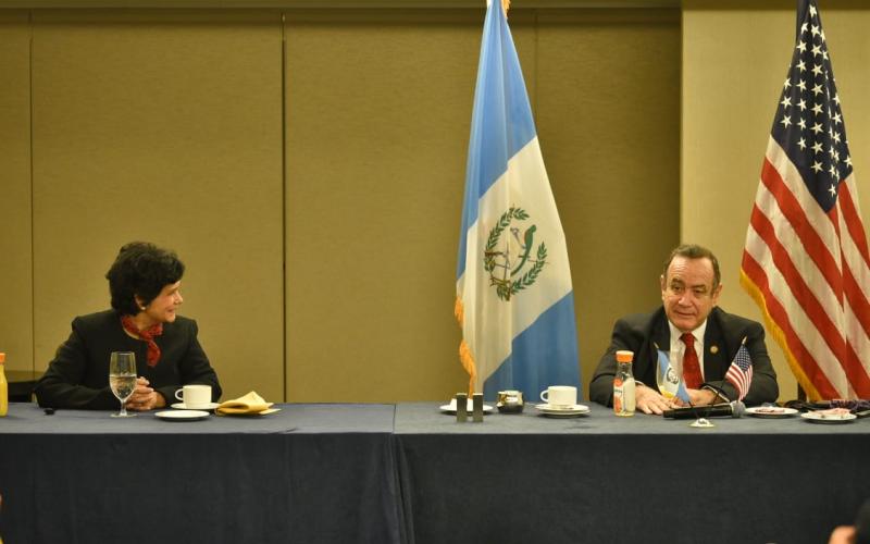 Presidente Alejandro Giammattei 