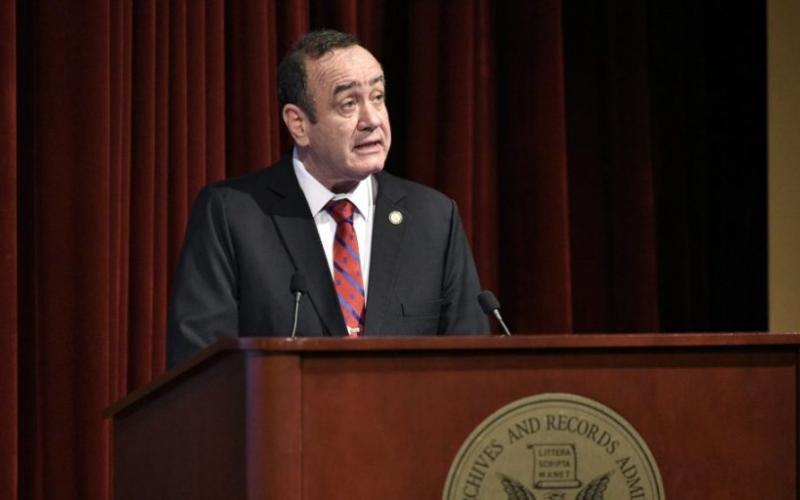 Presidente Alejandro Giammattei 