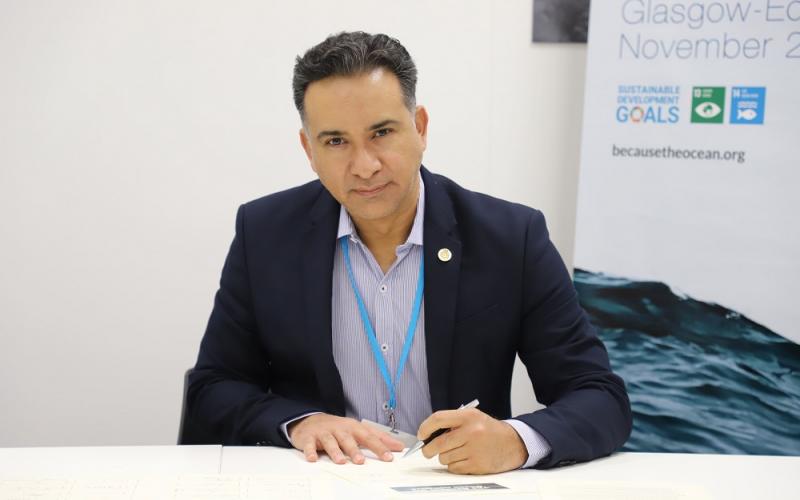 Ministro de Ambiente y Recursos Naturales, Mario Rojas Espino.
