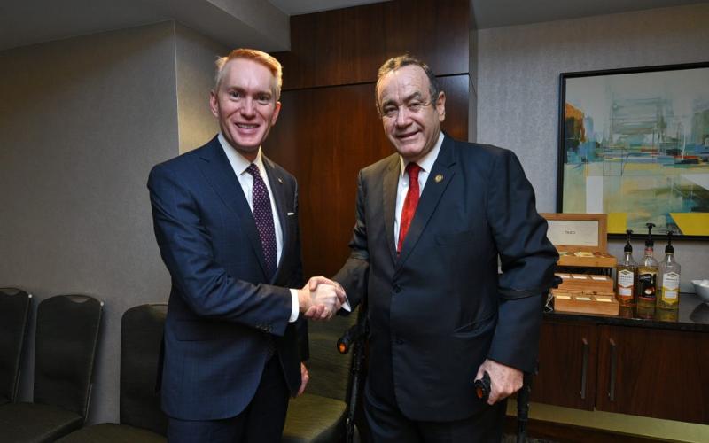 Presidente Alejandro Giammattei 