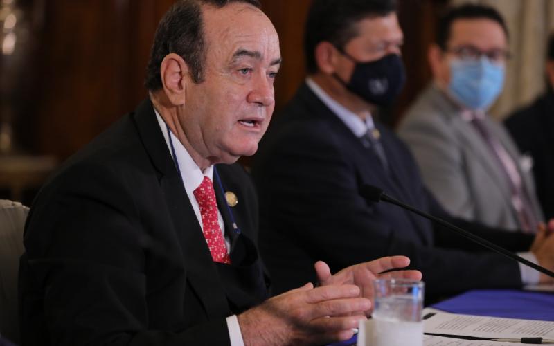 Presidente Alejandro Giammattei 