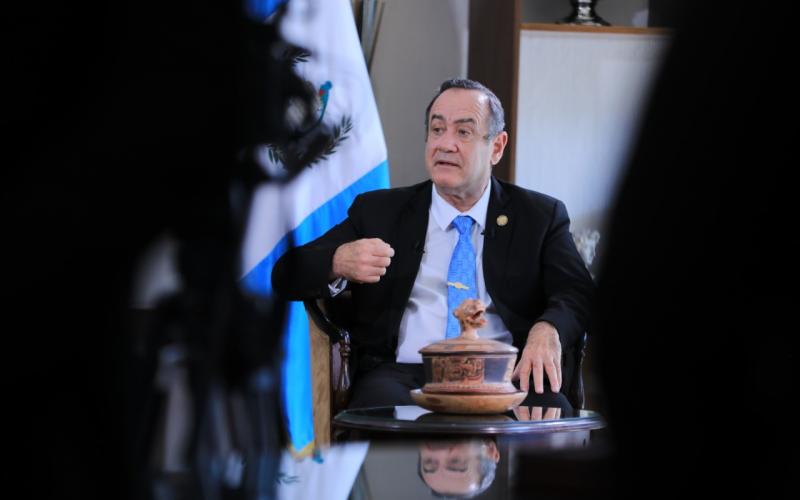 Presidente Alejandro Giammattei 