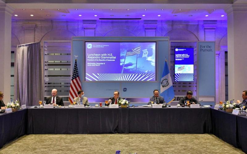 Presidente Alejandro Giammattei 