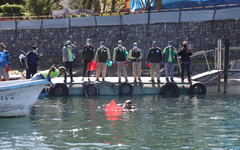 Tercera fase de Playas Limpias comienza en San Lucas Tolimán, Sololá