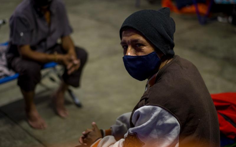 Albergue El Gallito, Guatemala, Guatemala. Foto de archivo.