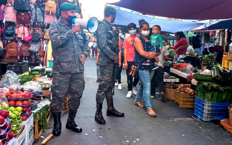 Ejército de Guatemala continúa apoyando acciones para contener la propagación del Coronavirus, COVID-19