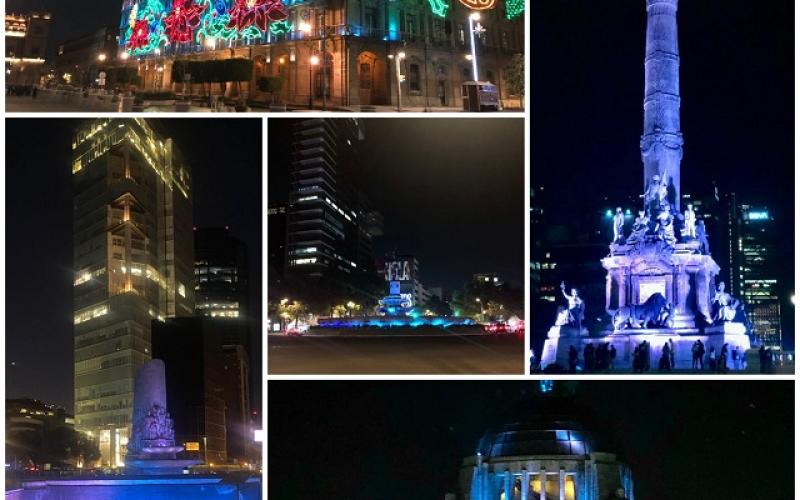 México ilumina monumentos con ocasión del 25° Aniversario de los Acuerdos de Paz en Guatemala