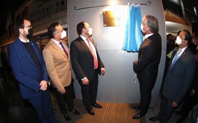 Canciller Pedro Brolo Vila inaugura Consulado Honorario en Toluca, México