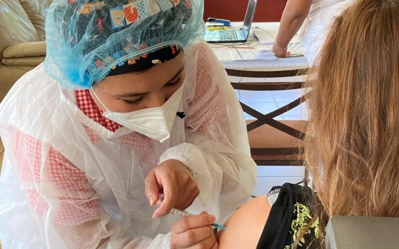 Minex efectúa nueva jornada de vacunación contra el COVID-19