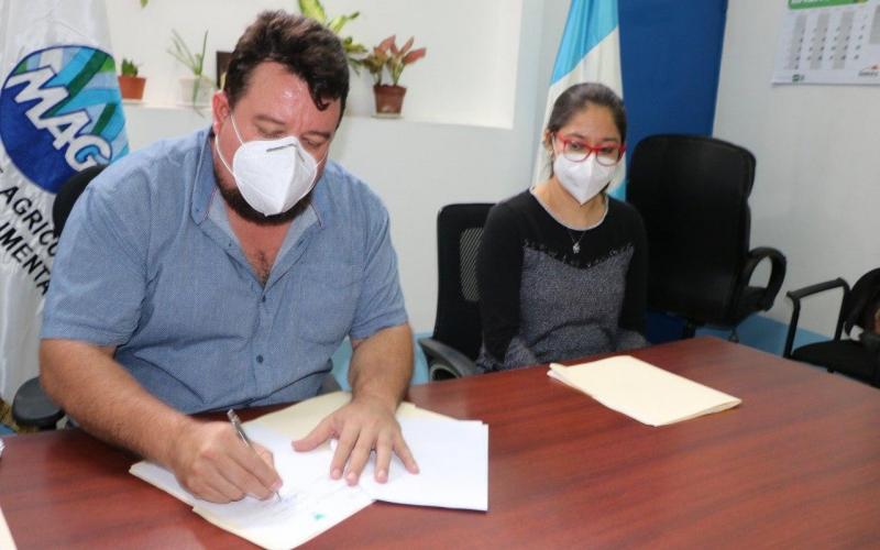 MAGA firma carta de entendimiento para fortalecer el desarrollo agropecuario en Petén 