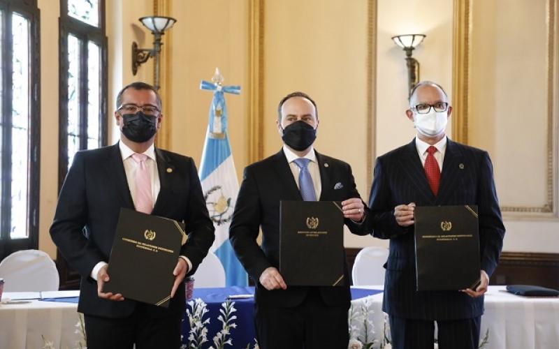 Minex, MCD e Inguat firman convenio para impulsar la Diplomacia Cultural de Guatemala en el mundo
