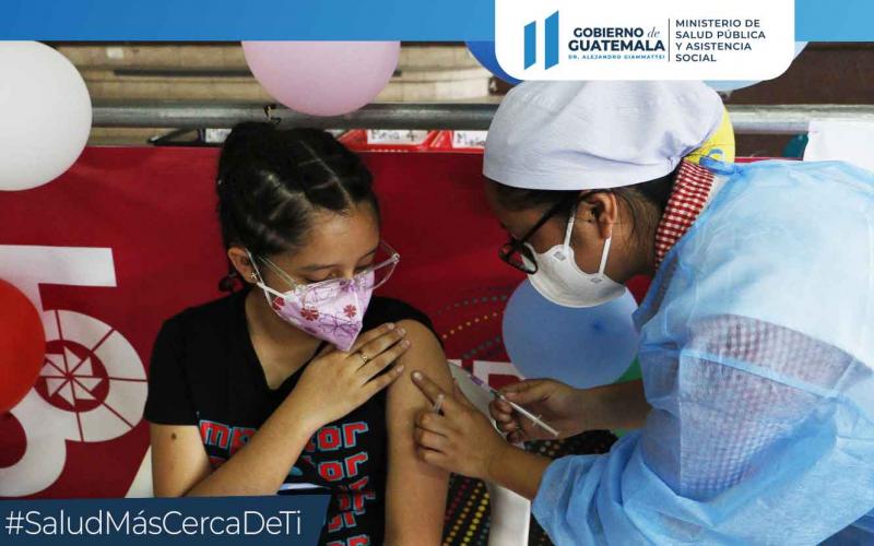 El MSPAS trabaja para ampliar la cobertura de vacunación contra COVID-19