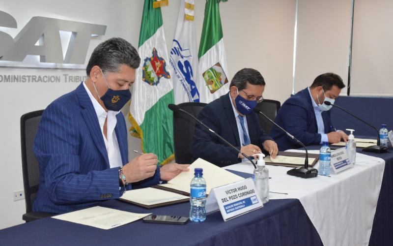 SAT y municipalidades de Jutiapa y Antigua Guatemala 