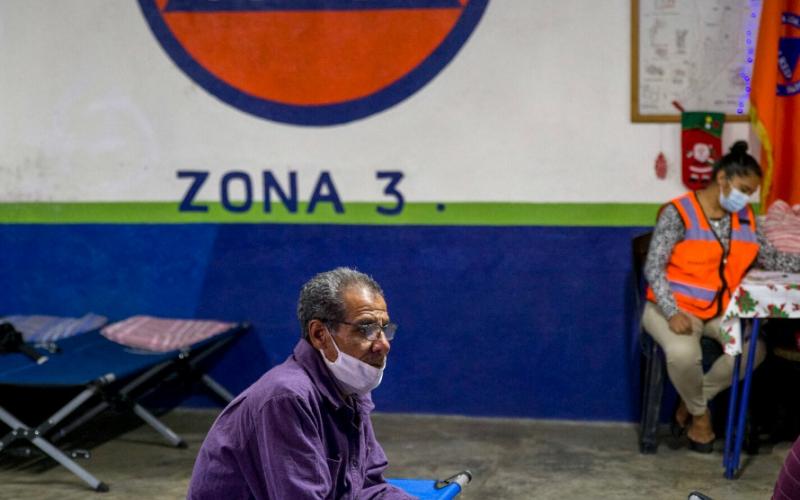 Albergue El Gallito, Guatemala, Guatemala. Foto de archivo.