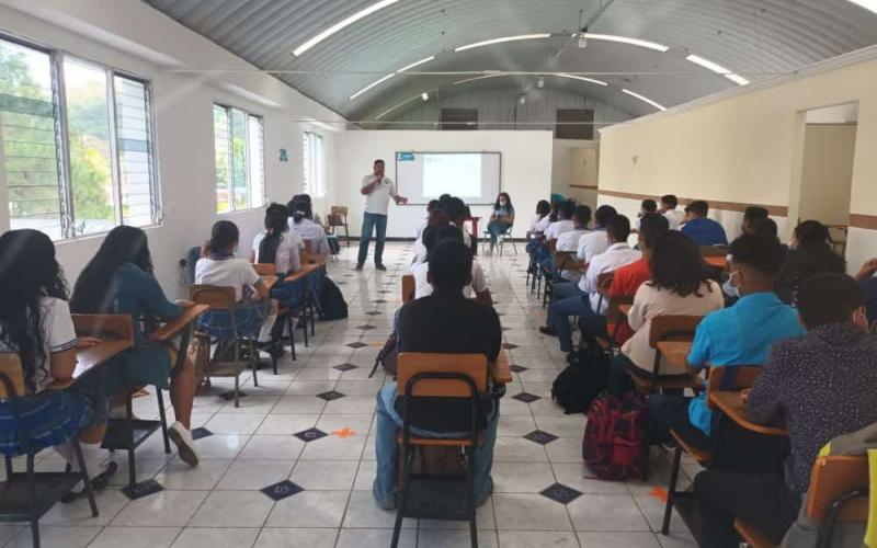Estudiantes de Jutiapa se unen al proceso para ser Guardianes Ecológicos
