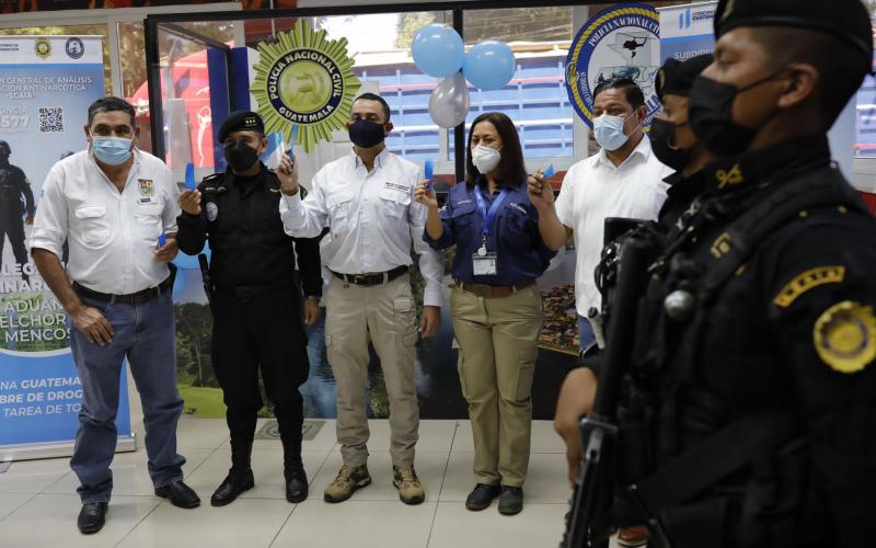 En 2021 aumentaron agentes antinarcóticos en Puestos Fronterizos y de Control Interinstitucional 