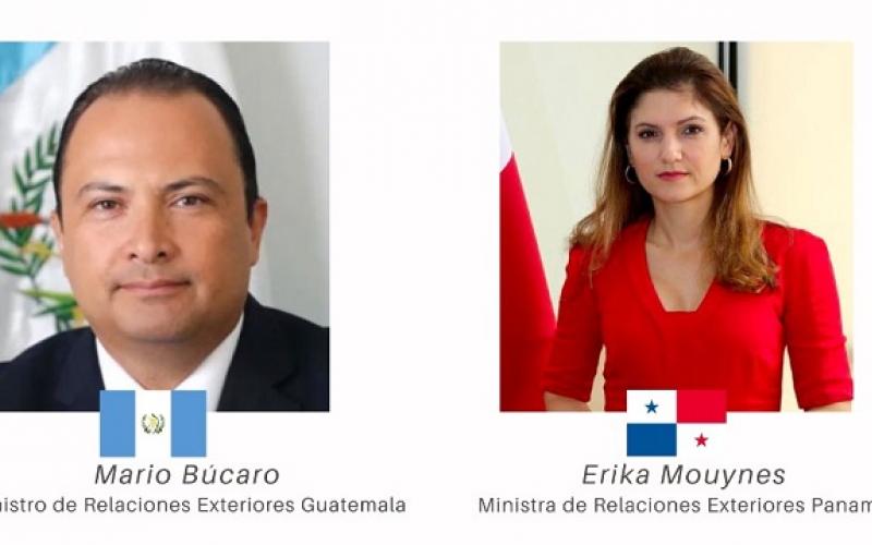 Cancilleres de Guatemala y Panamá abordan temas de seguridad, migración y desarrollo