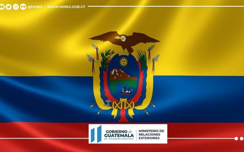 Bandera Ecuador