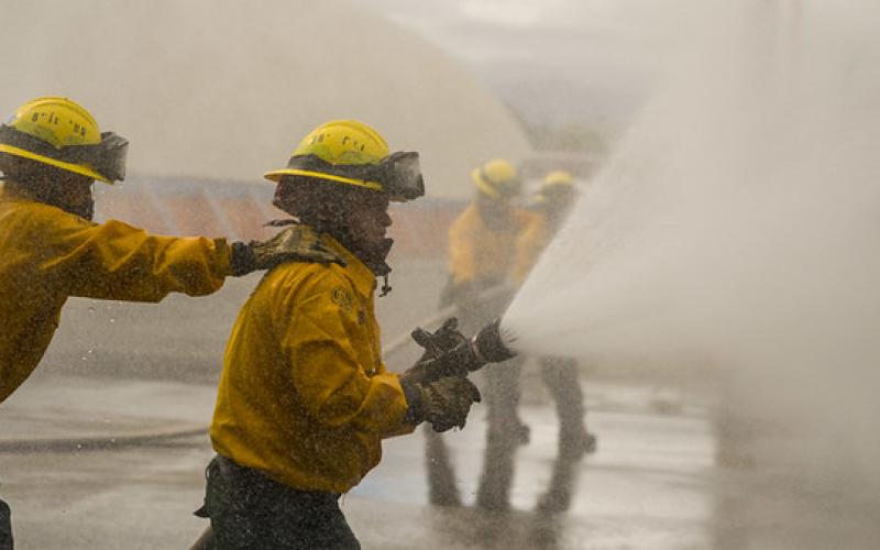 Brigada de Respuesta a Incendios Forestales –BRIF/GUA- de la CONRED está preparada para atender siniestros a nivel nacional. Foto de archivo.