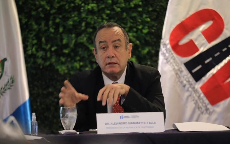 Presidente Alejandro Giammattei 