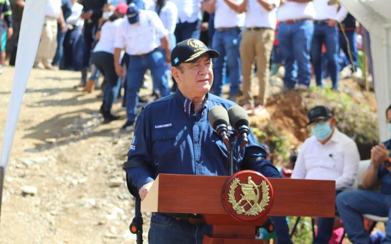 Presidente Alejandro Giammattei 