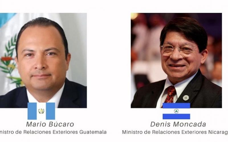 Guatemala y Nicaragua reafirman compromiso de colaborar en temas bilaterales de prioridad