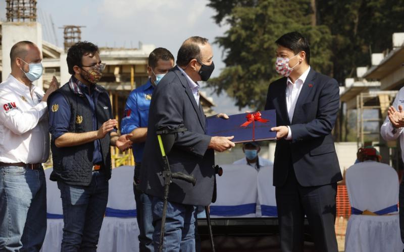 Presidente Alejandro Giammattei 