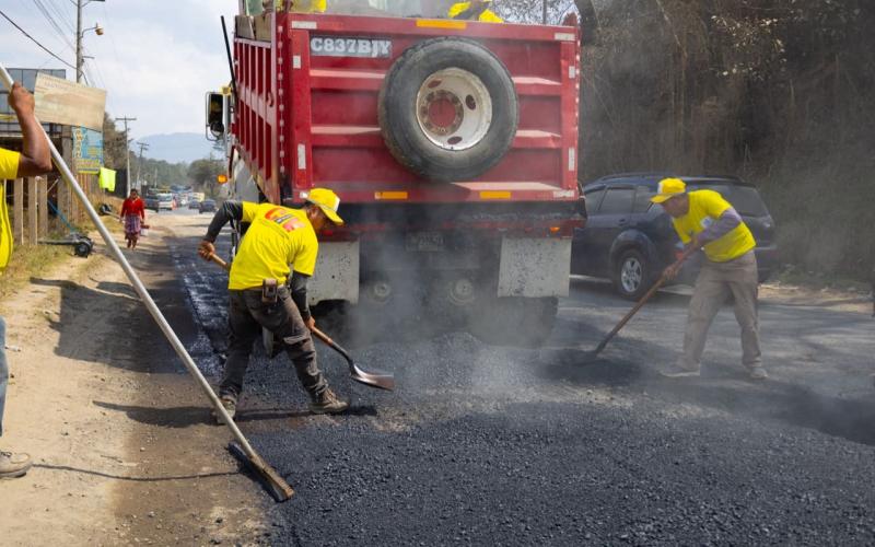  Inicio de trabajos de Reposición Tramo: Zunil – Las Rosas, Quetzaltenango