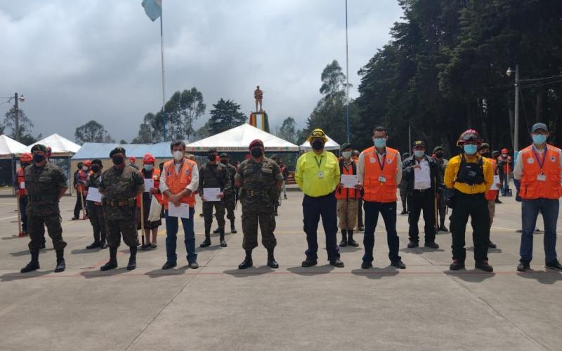 Clausura del curso Técnicas Básicas para el Control de Incendios Forestales,