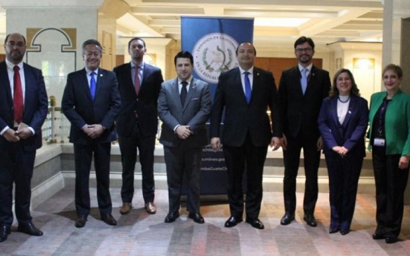 Canciller de Guatemala revisa agenda de cooperación   con el director ejecutivo de la AGCID 