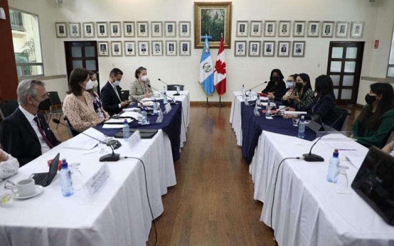 Minex acoge reunión Guatemala – Canadá sobre asuntos migratorios 