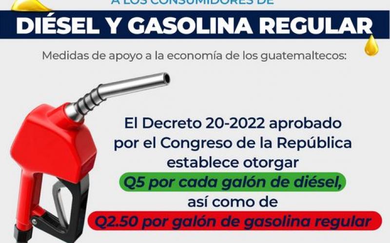 Los precios de los combustibles tendrán una rebaja.