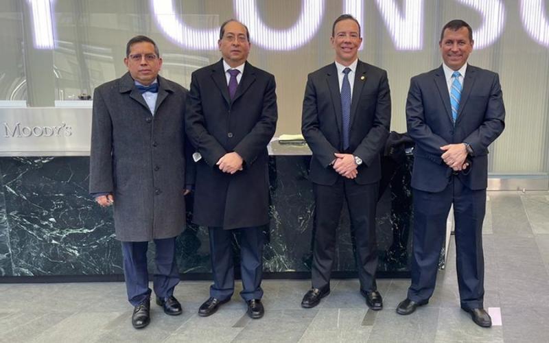 Los índices macroeconómicos de Guatemala durante 2021 y expectativas del presente año, fueron presentados a las calificadoras de riesgo en Nueva York.