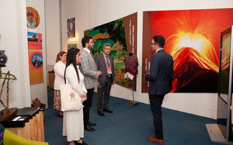 Delegaciones de Guatemala y Marruecos efectuaron visitas recíprocas a sus pabellones en la Expo 2020 Dubái 