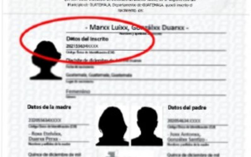 FORMAS PARA OBTENER EL CUI DE UN MENOR DE EDAD