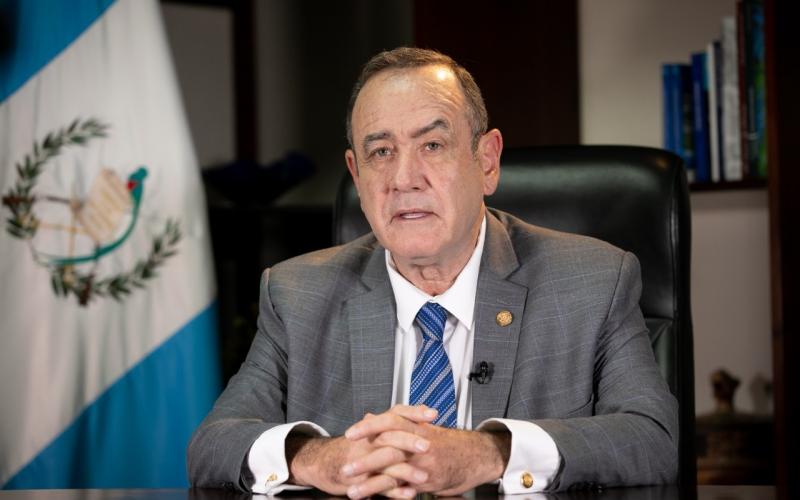 Presidente Alejandro Giammattei 