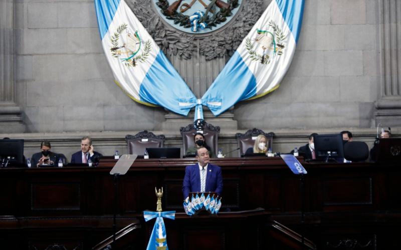 Presidente Alejandro Giammattei 